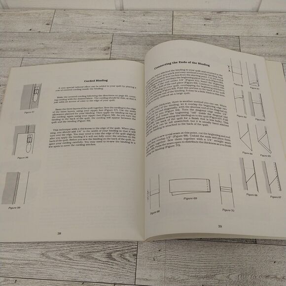 Vtg 1987 - Happy Endings Finishing The‎ Edges of Your Quilt - Patchwork Place - Picture 12 of 13